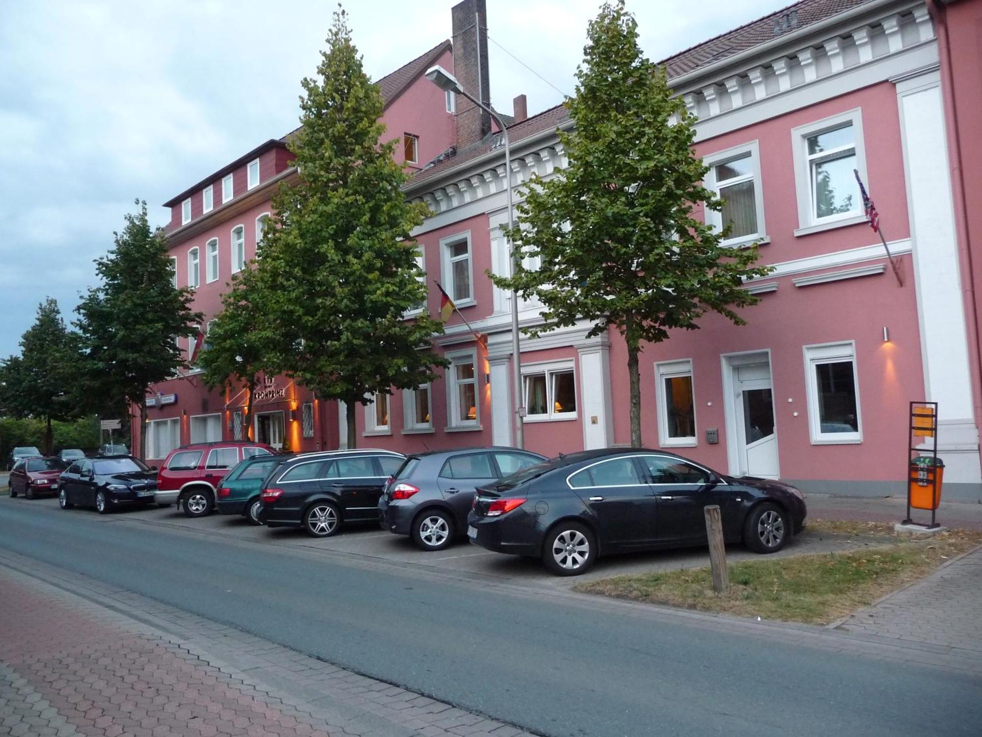 Hotel Kronprinz Garni Minden (North Rhine-Westphalia) Exterior foto