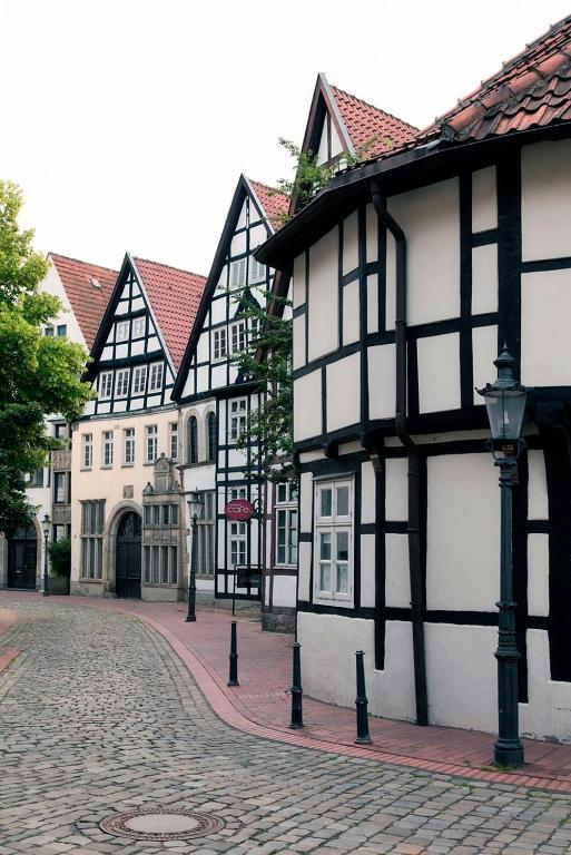Hotel Kronprinz Garni Minden (North Rhine-Westphalia) Exterior foto